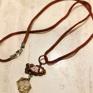 🌈 Copper Fish Necklace